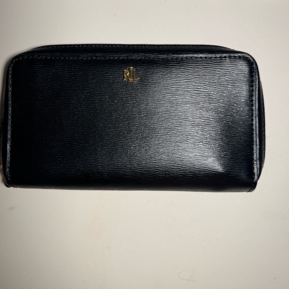 Ralph Lauren Black Leather Men's Wallet